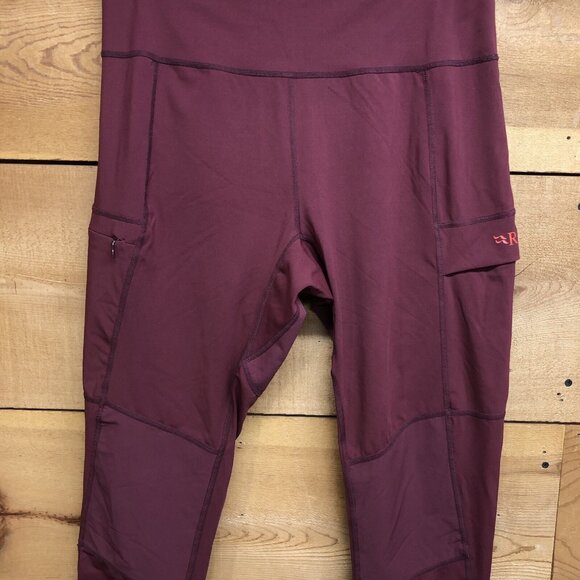 Rab Horizon Tights Pants Womens Size 14 Stretch Baselayer Hiking Trail - Picture 3 of 11